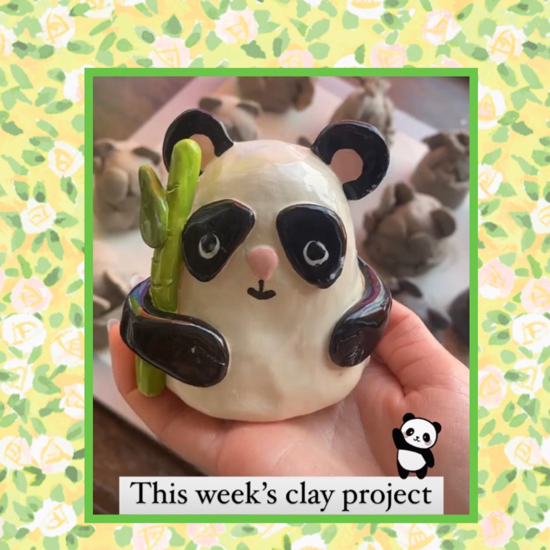 Panda outlet pencil holder